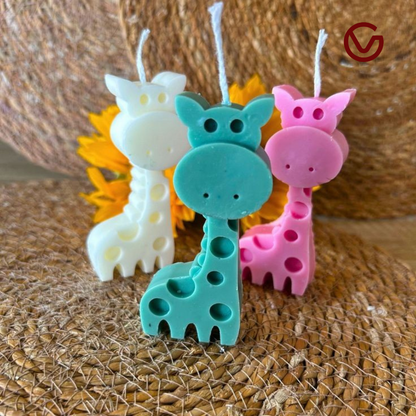 Giraffe Scented Candle – 100% Soy Wax, Handcrafted Decorative Candle for Home & Gifting Pack of 1